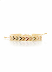 Arrow Knitted Bracelet
