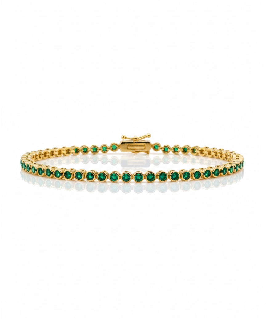 Midi Circle Tennis Bracelet