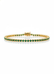 Midi Circle Tennis Bracelet