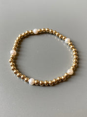 Pulsera Goldfilled Perlas