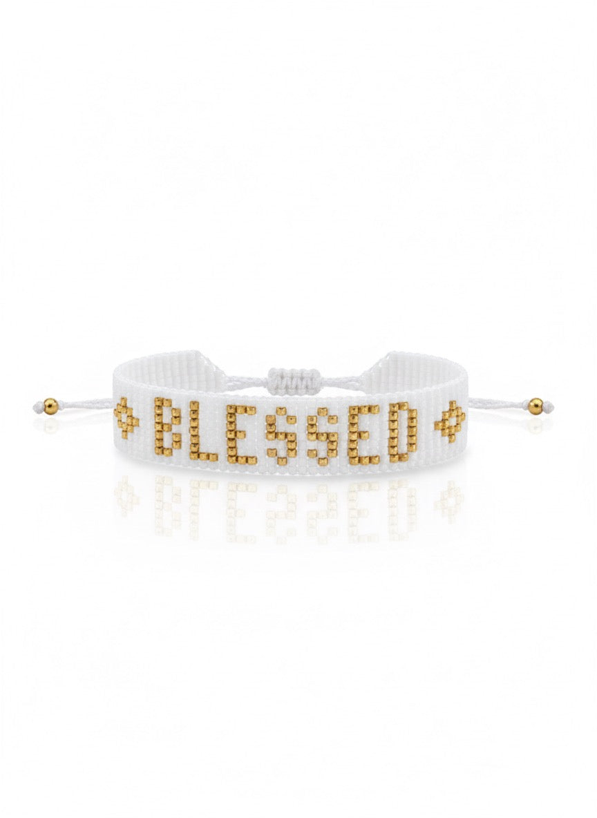 Blessed Knitted Bracelet