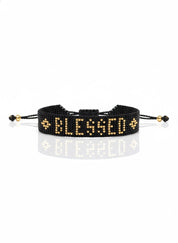 Blessed Knitted Bracelet