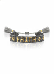 Faith Knitted Bracelet