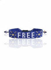 Free Knitted Bracelet