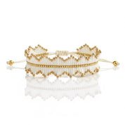 Fringy Knitted Bracelet