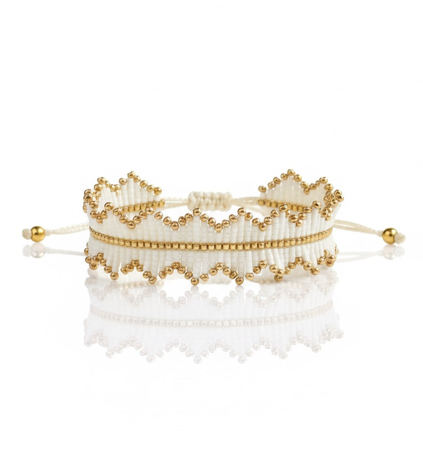 Fringy Knitted Bracelet