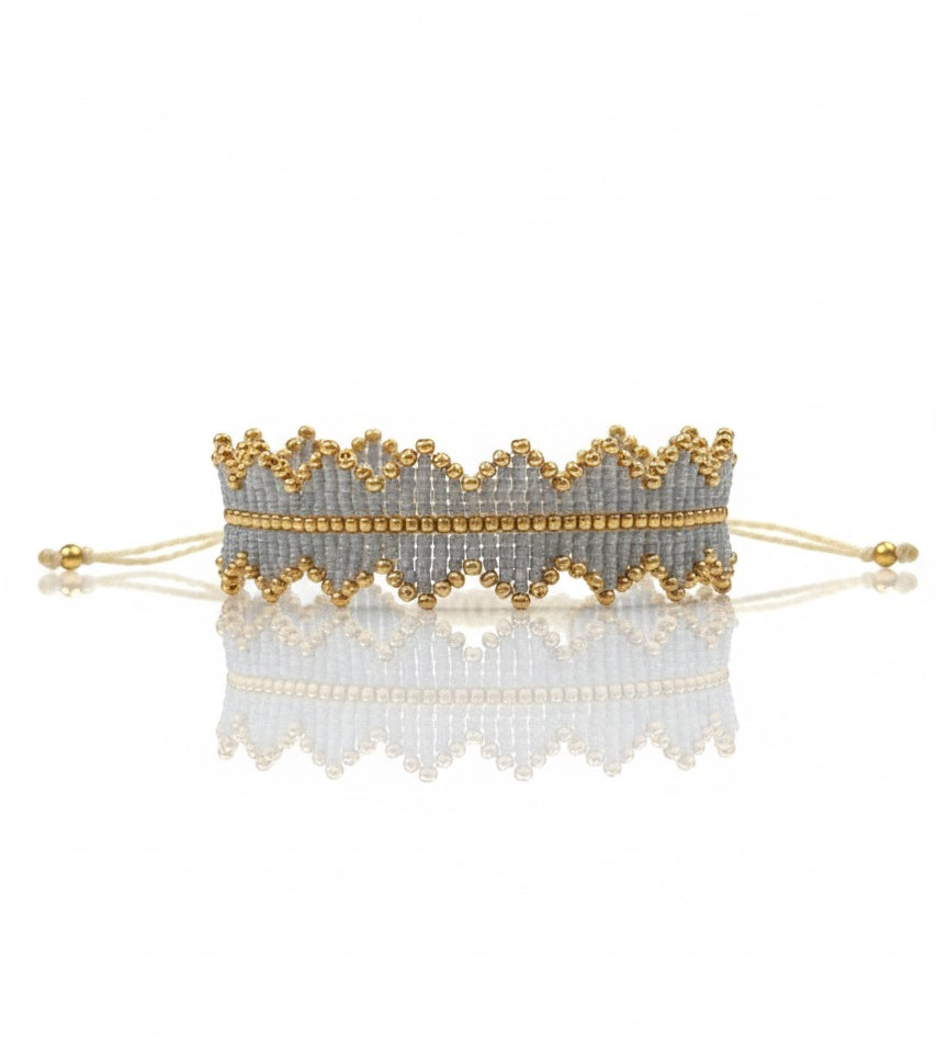 Fringy Knitted Bracelet