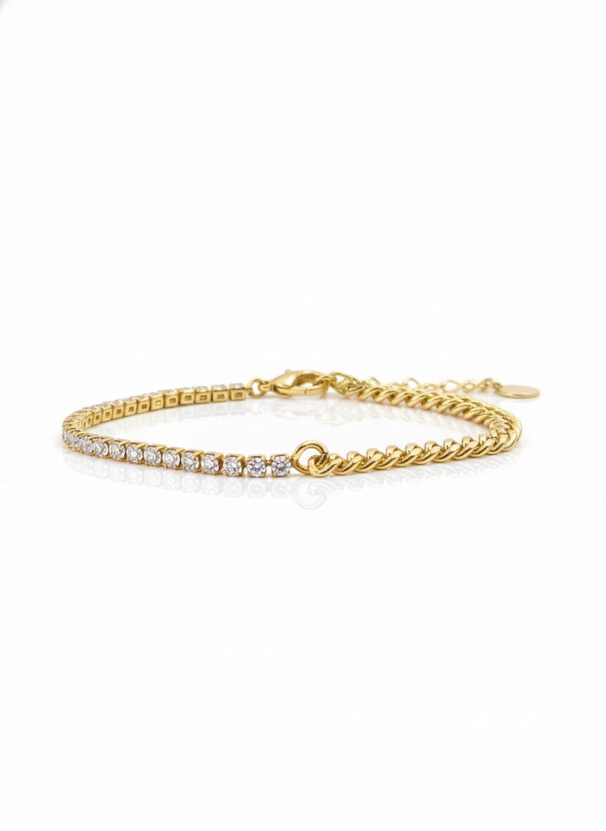 Cuban Tennis Bracelet