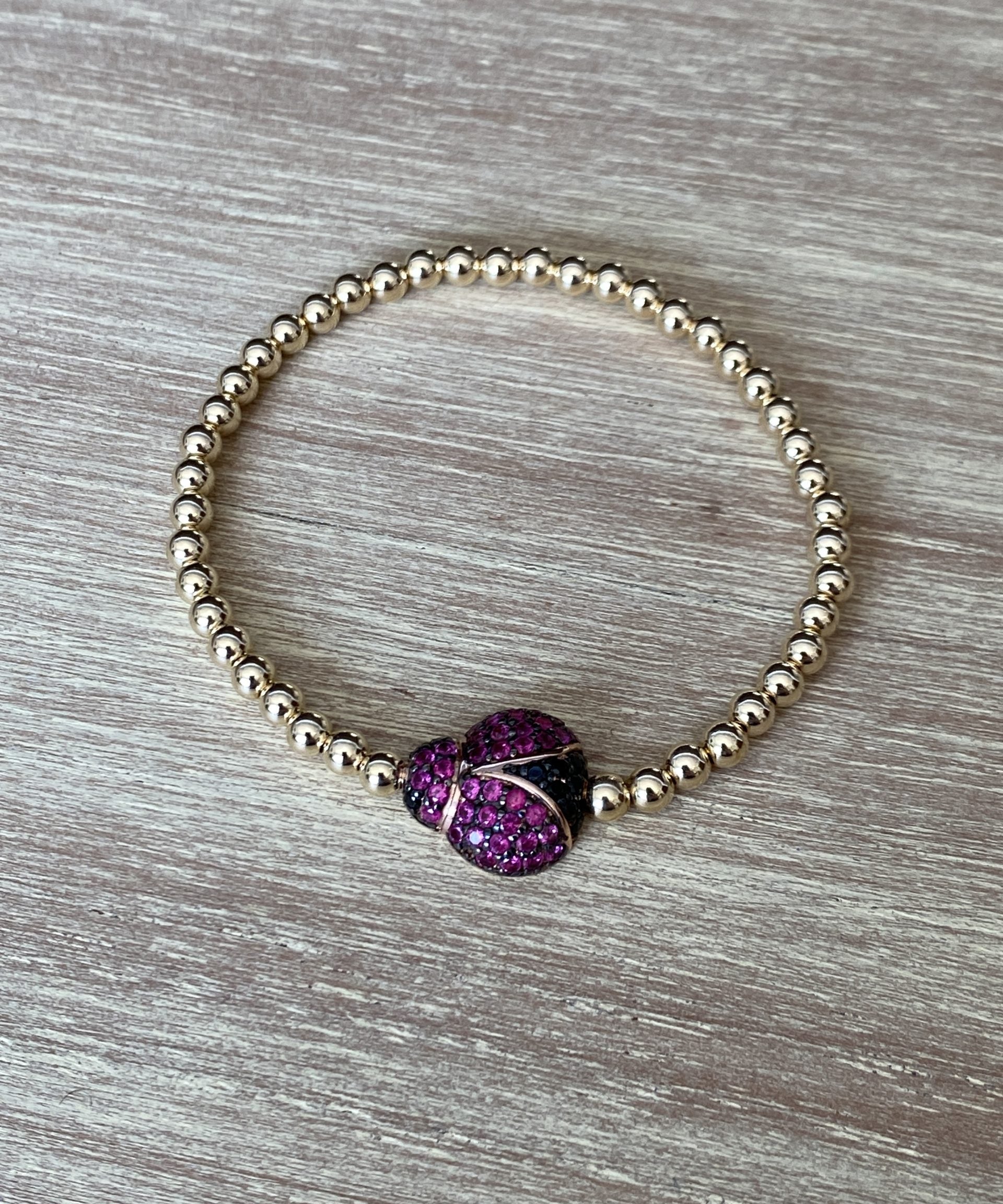 Ladybug Goldfilled Bracelet