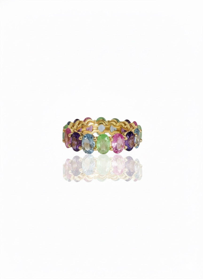 Oval Rainbow Band