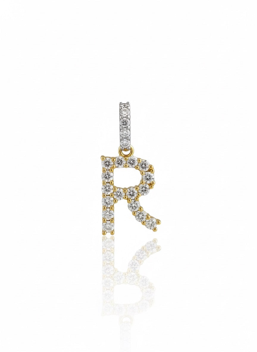 Diamond Initial R Charm