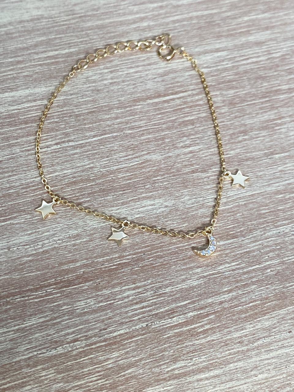 Pulsera Estrellas y Luna