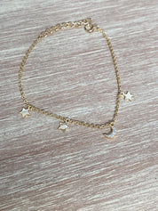 Pulsera Estrellas y Luna
