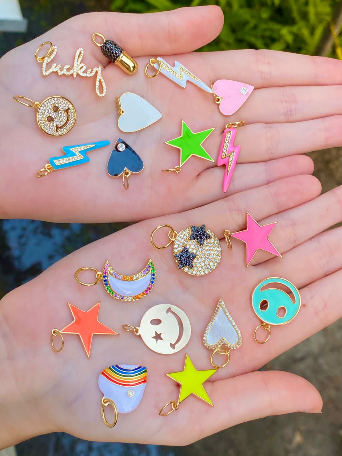 Charm Mini Star Blue