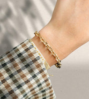 Paperclip Chain Bracelet