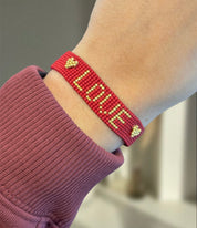 Love Knitted Bracelet