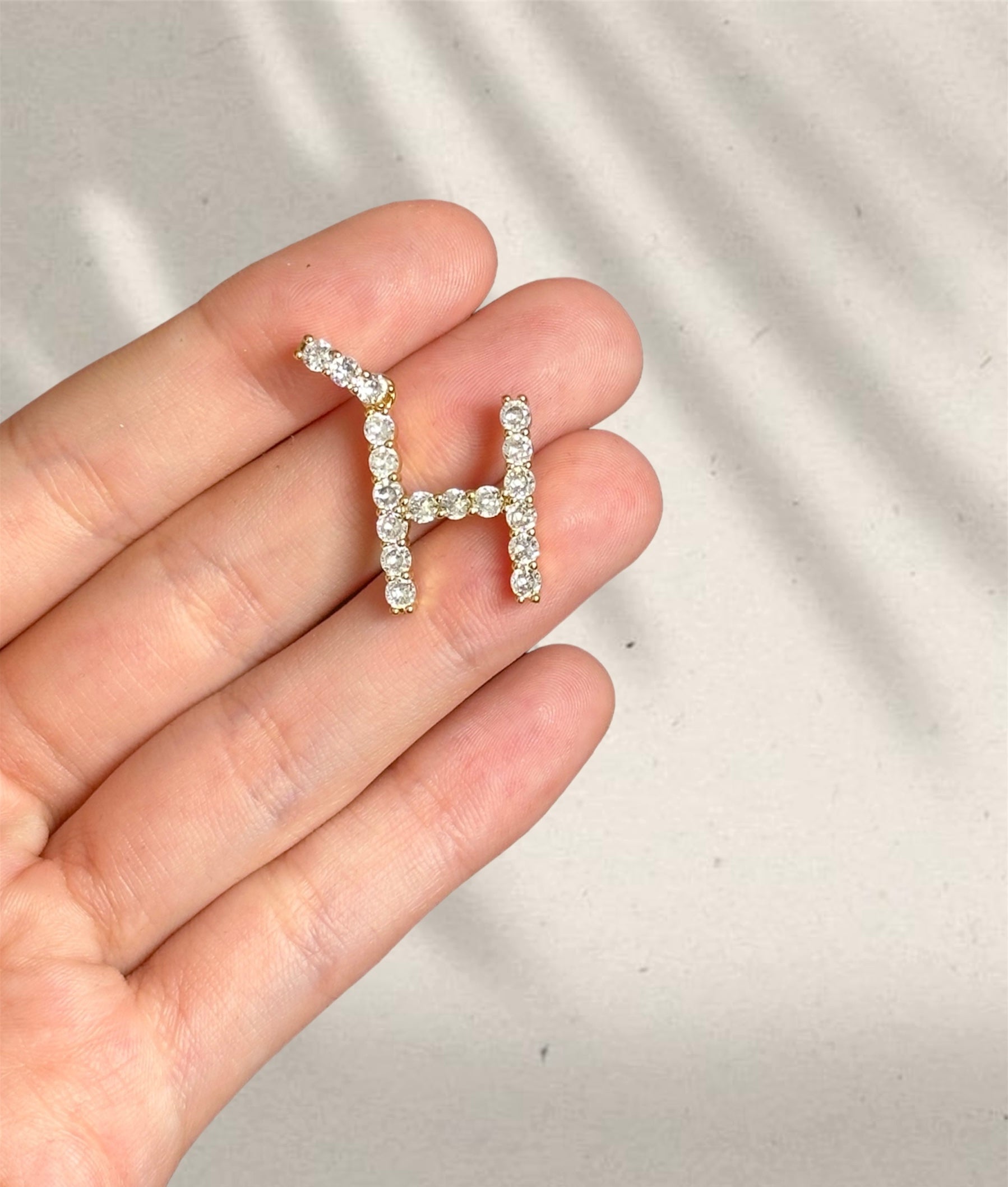 Diamond Initial H Charm