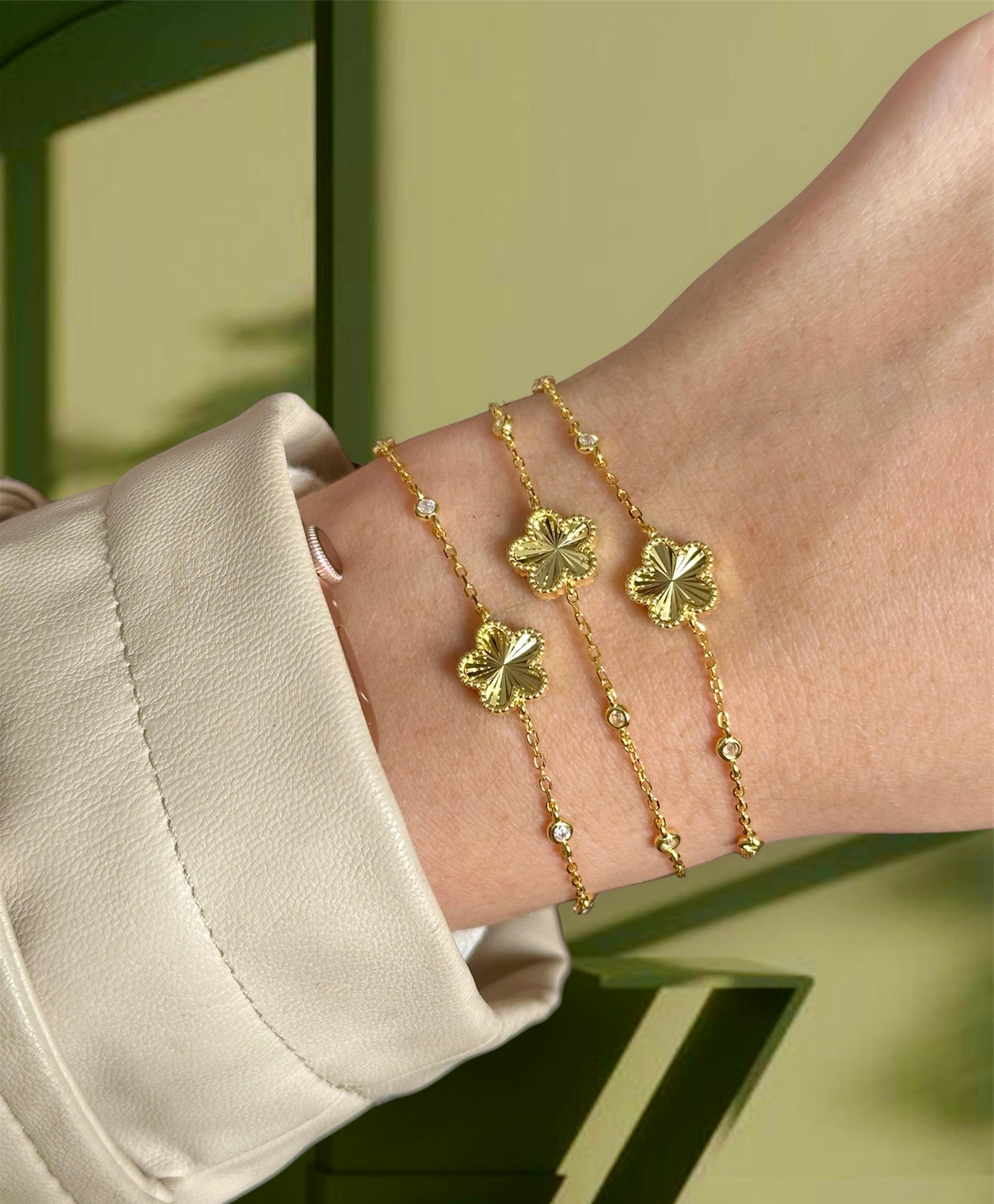 Mandy Clover Bracelet