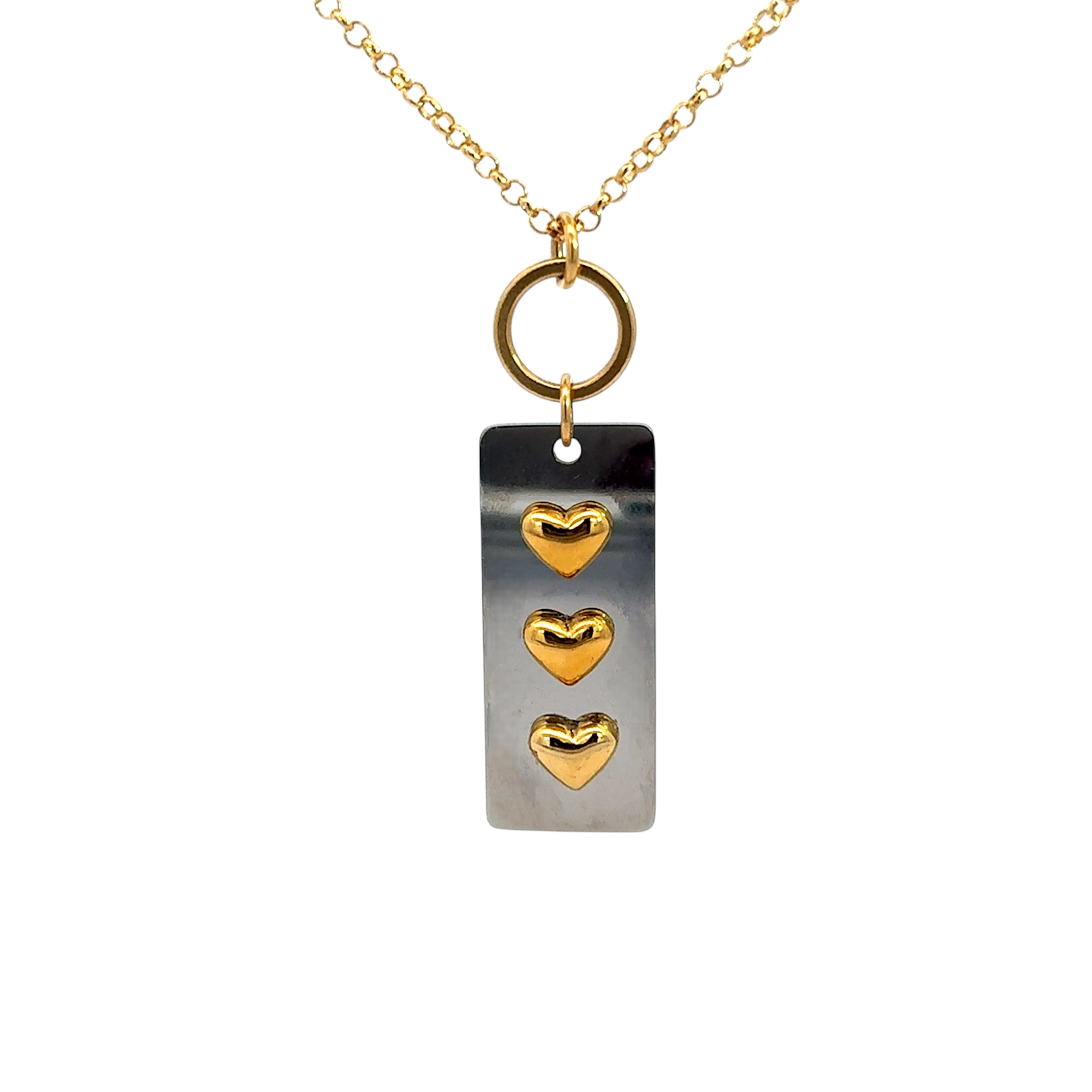 Moxie Heart Long Necklace