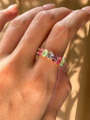 Oval Rainbow Band