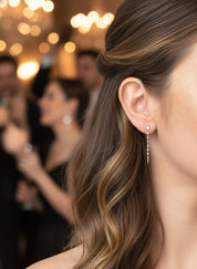 Sparkling Spike Earrings