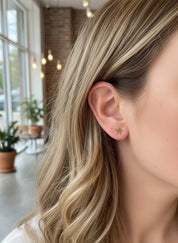 Gold Star Studs