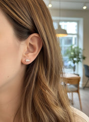 Rose Gold Wing Earrings