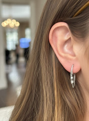Hoops and Chain Earrings