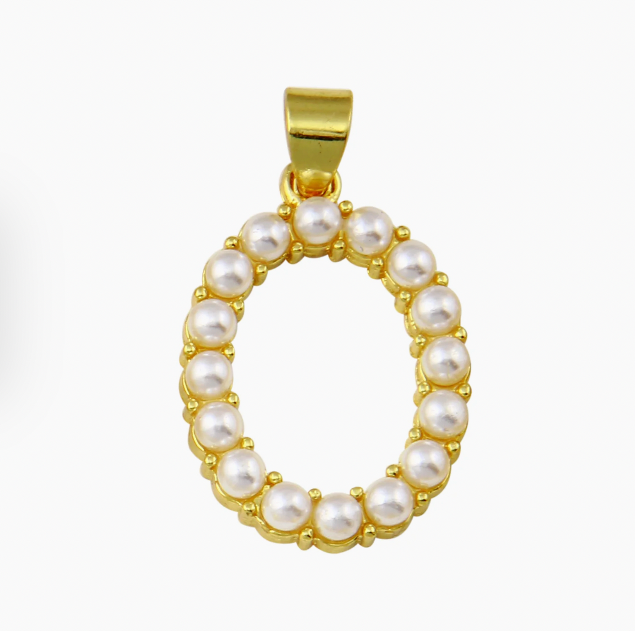Pearl Inital s Charm