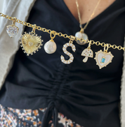 Pearl Inital s Charm