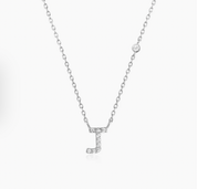 Mini Initial J Necklace