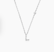 Mini Initial L Necklace