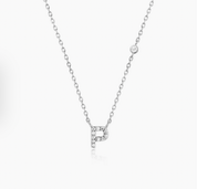Mini Initial P Necklace