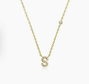 Mini Initial S Necklace