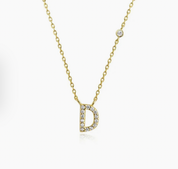 Mini Initial D Necklace
