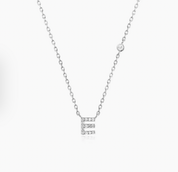 Mini Initial E Necklace