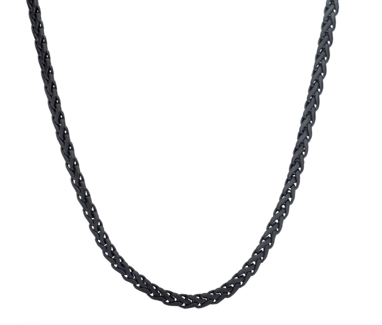 Matte Finish Stainless Steel Spiga Chain