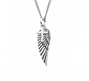 Oxidized Wing and Cross Chain