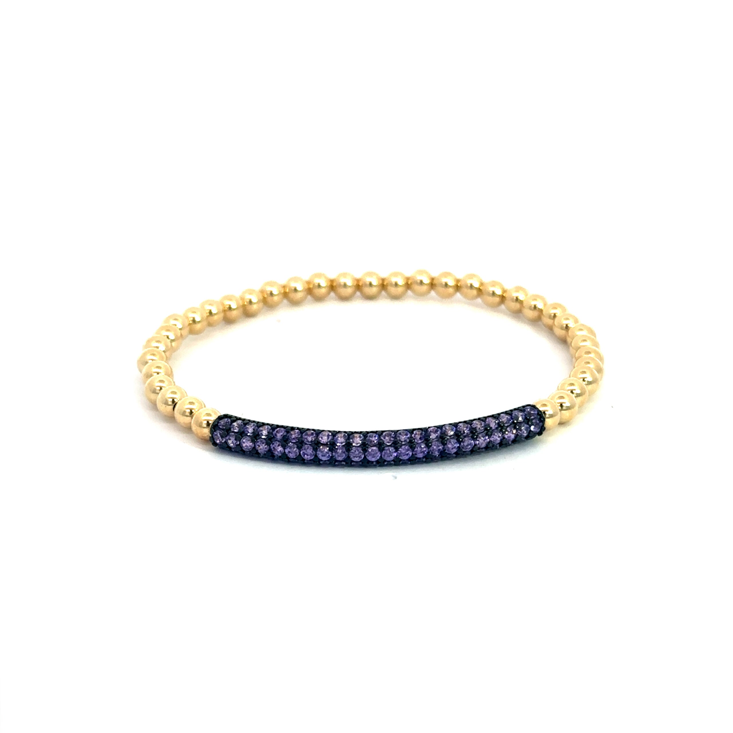 Sparkling Bar Goldfilled Bracelet