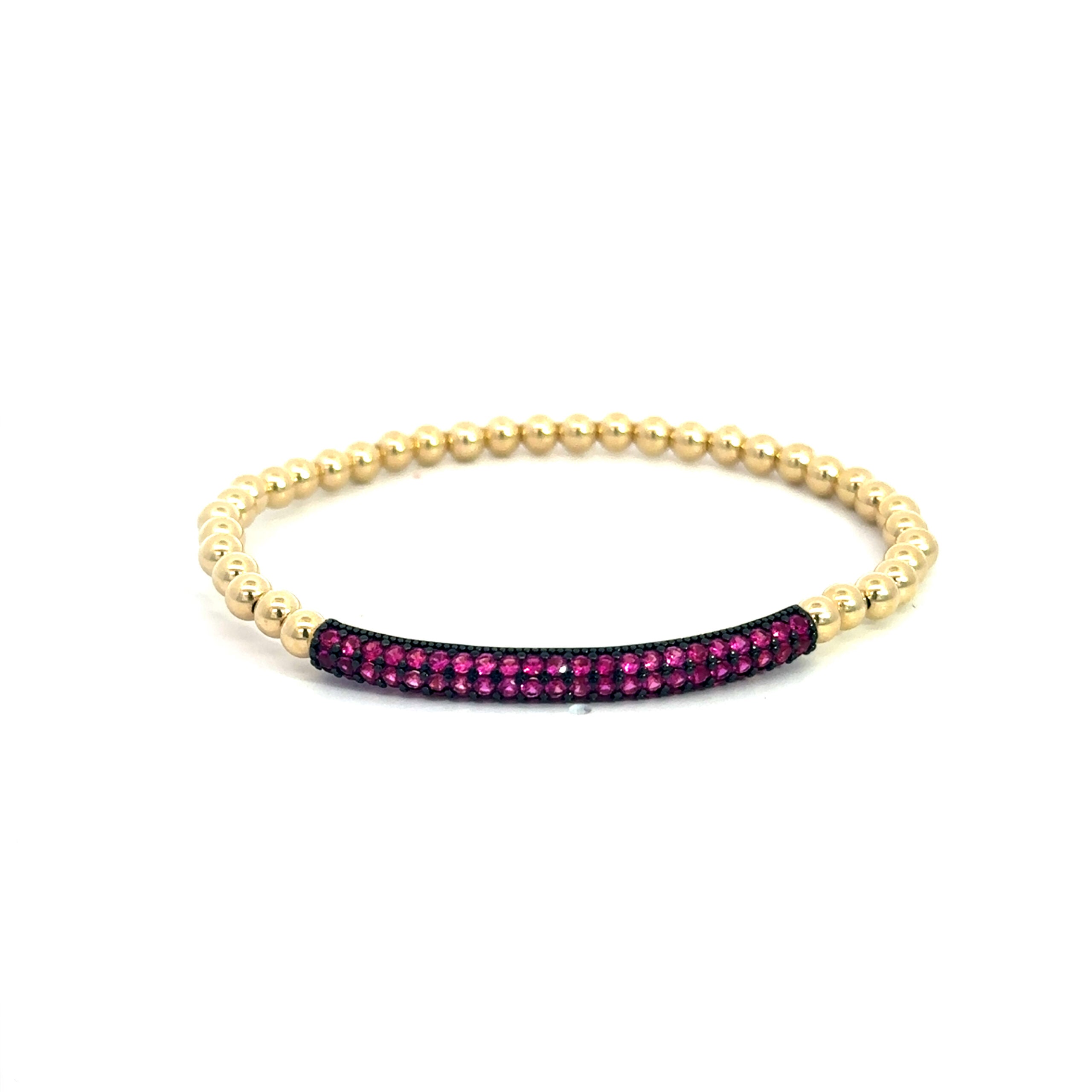 Sparkling Bar Goldfilled Bracelet