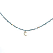 Natural Stones Choker Moon