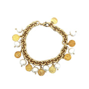 Saint Benedict Pearl Bracelet