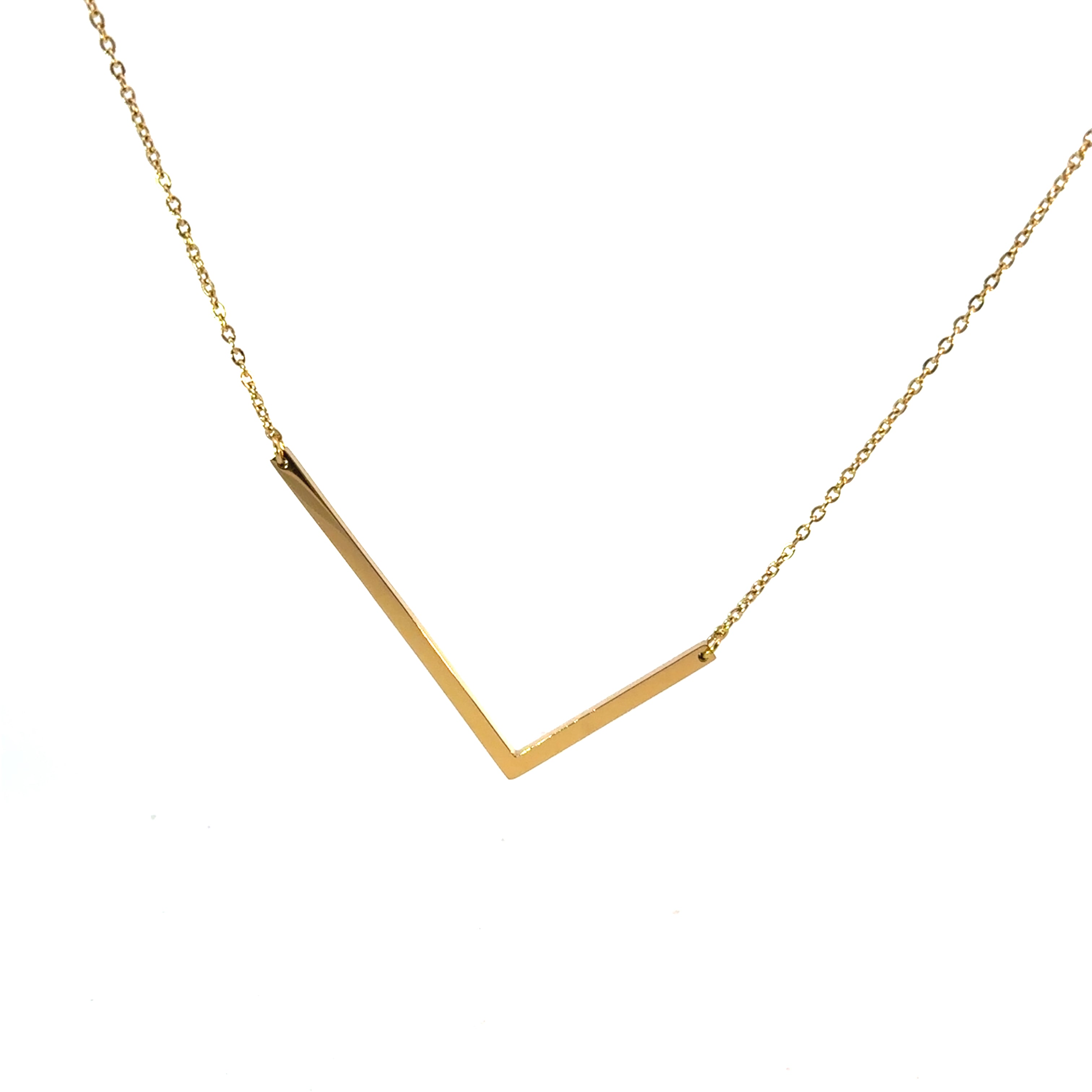 Jumbo Initial L Necklace