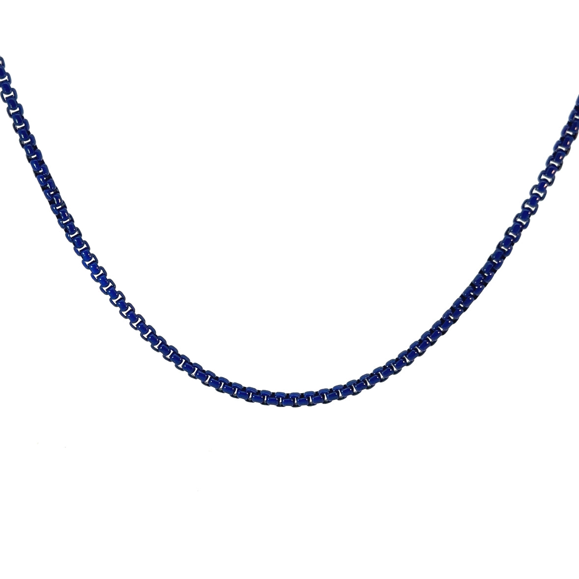 Blue Enamel Chain