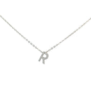 Mini Initial R Necklace