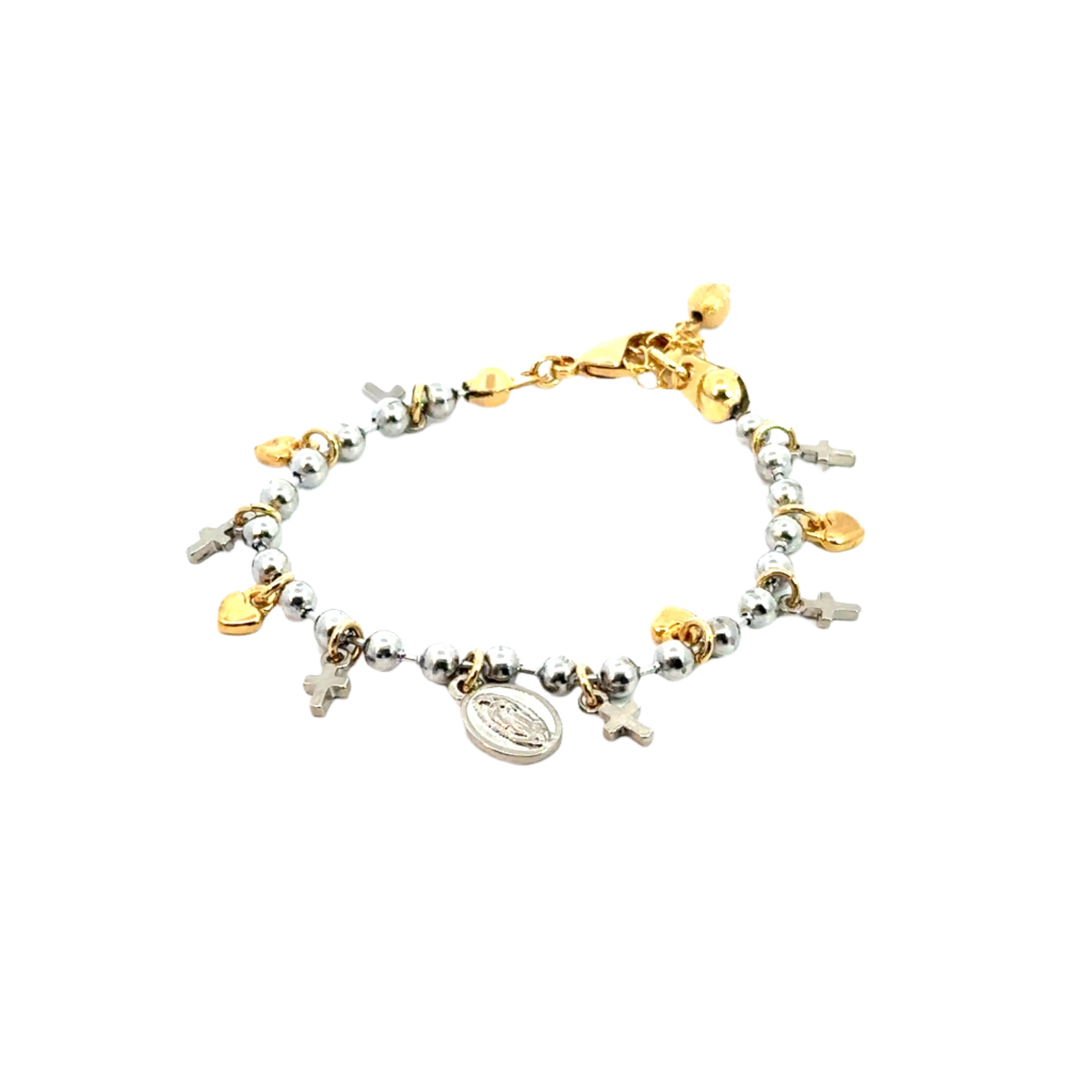 Bubble Medal Bracelet
