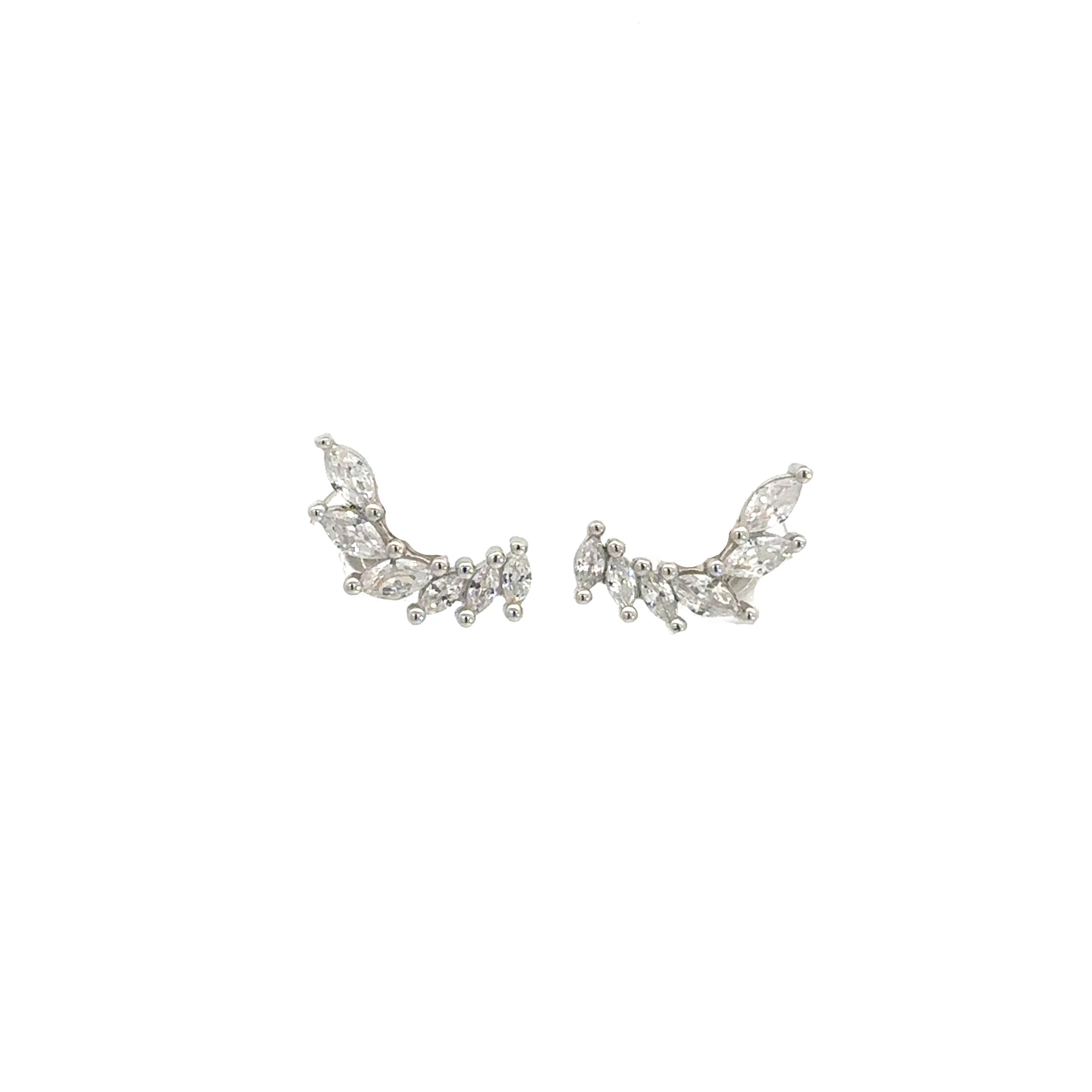 Curly Leaves Earrings