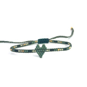 Single Heart Knitted Bracelet