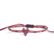 Single Heart Knitted Bracelet