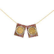 San Benito Sparkling Knitted Scapulary